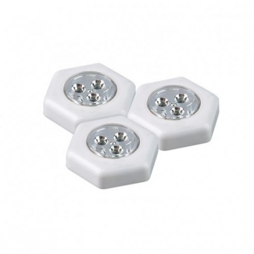 Светильник с ручным вкл., пушлайты Светильники ФАZА TF3-3хL3-H-wh (3 х бел.)