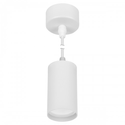 Светильник-спот подвесной 40 Вт, GU10, 230 В, 50 Гц, IP20, "Ирис", белый, TDM
