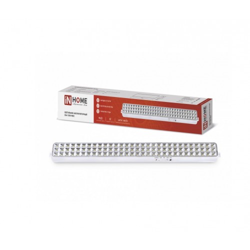 Светильник светодиодный аварийный СБА 1098-90DC 90 LED 2.2Ah lithium battery DC IN HOME