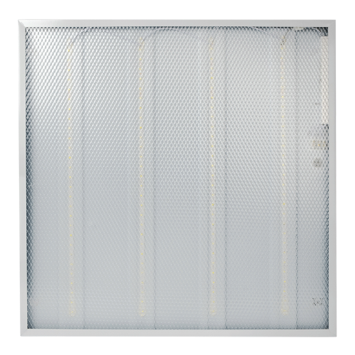 Светильник светодиодный ДВО PPL 588/G Prisma 36w 4000K WHITE IP40 "Грильято" 588*588*19mm Jazzway