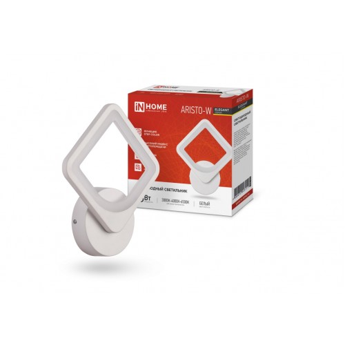 Светильник светодиодный ELEGANT ARISTO-W 15Вт 230В 3000-6500K 1200Лм STEP COLOR белый IN HOME