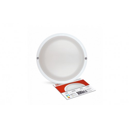 Светильник светодиодный герметичный СПП 1540-КРУГ 15Вт 4000К 1350Лм IP65 140мм IN HOME