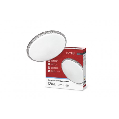 Светильник светодиодный серии DECO MYSTERY 120Вт 230В 6500К 12600Лм 500х73мм IN HOME