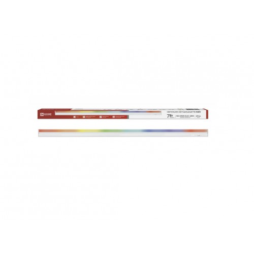 Светильник светодиодный СПБ-Т5-RGBW 7Вт 230B red-green-blue-4000K 600мм IN HOME
