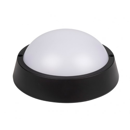 Светильник светодиодный ЖКХ PBH - PC- RA 12W 4000K BLACK IP65 Jazzway