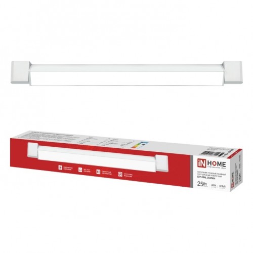 Светильник трековый линейный светодиодный поворотный LTP-OPAL 2540WH 25Вт 4000К 120гр 465мм белый IN HOME
