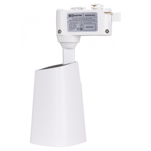 Светильник трековый однофазный LED TRL-02-025-WW 25 Вт, 24°, 3000 К, 90 Ra, белый, TDM