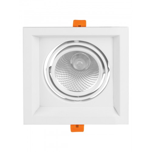 Светильник встраиваемый карданный "Фокус-1" LED CSL-01-1x11-NW 11 Вт, 35°, 4000 К, 80 Ra, IP20, TDM