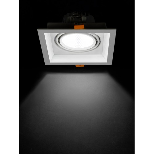 Светильник встраиваемый карданный "Фокус-1" LED CSL-01-1x11-NW 11 Вт, 35°, 4000 К, 80 Ra, IP20, TDM