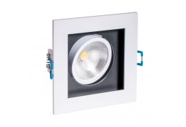 Светильник встраиваемый карданный PSP-S 211  1x8W 4000K 55° White IP40