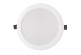 Светильник встраиваемый LED круг 18Вт 4500К 175мм белый пластик IP40 General GLP-RW3-18BT-175-4