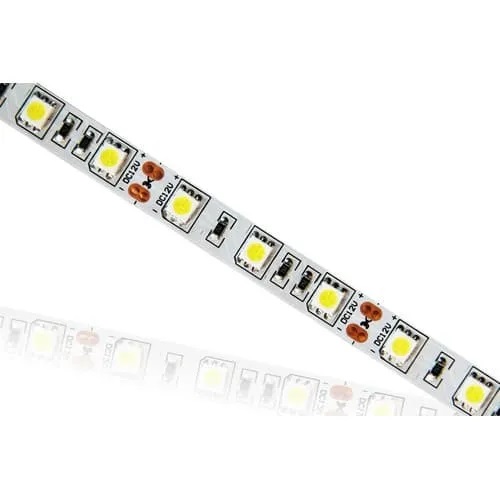 Светодиодная лента LP SMD 5050, 300 Led, IP33, 60шт/м,14,4 Вт/м,12V Standart (днев/бел. свет 4000К)