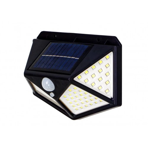 Светодиодный прожектор на солнечных батареях с датчиком движения GLANZEN FAD-0002-3-solar