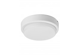 Светодиодный светильник LED ДПП 2901 12Вт 990лм 6500К IP65 белый круг 160*48 мм с датчиком Народный