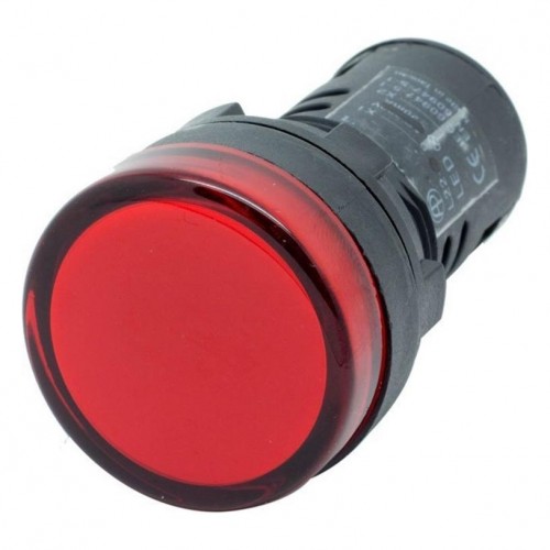 Светосигнальная арматура АD-22 DS красный 220В АС SHCET