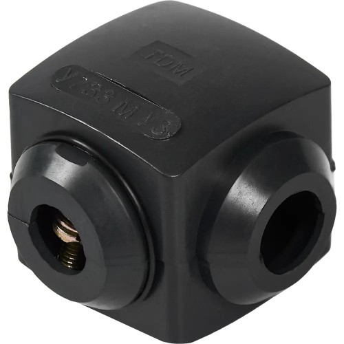 Сжим У-733М (16-35/1,5-10) IP20 черный ПЭМИ