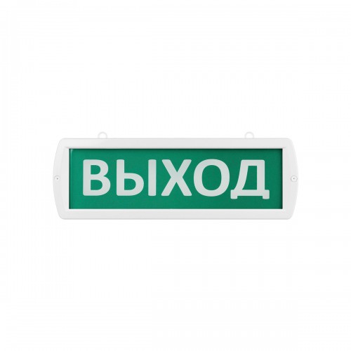 Оповещатель охранно-пожарный световой Топаз-12-Д "Выход" 12 В, IP52 TDM