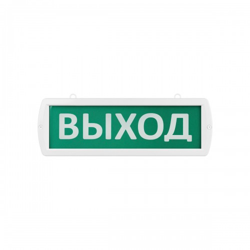 Оповещатель охранно-пожарный световой Топаз-220-ОП "Выход" 220 В, IP52 TDM