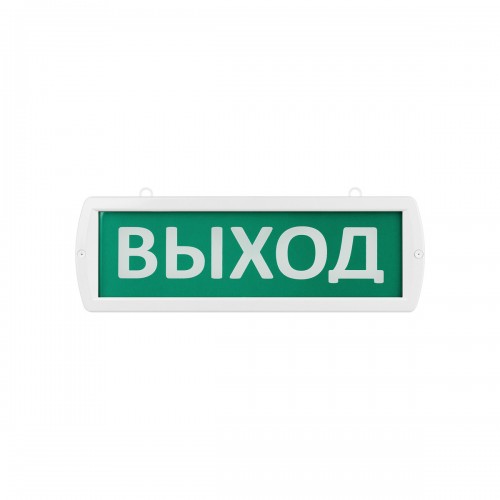 Оповещатель охранно-пожарный световой Топаз-24-Д "Выход" 24 В, IP52 TDM