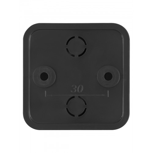 Коробка распаячная КР 50х50х20 ОП черная IP40 TDM