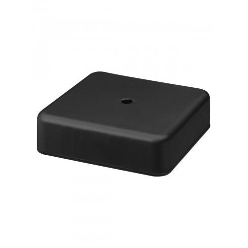 Коробка распаячная КР 75х75х20 ОП черная IP40 TDM