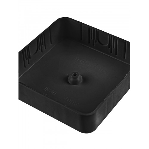 Коробка распаячная КР 75х75х20 ОП черная IP40 TDM