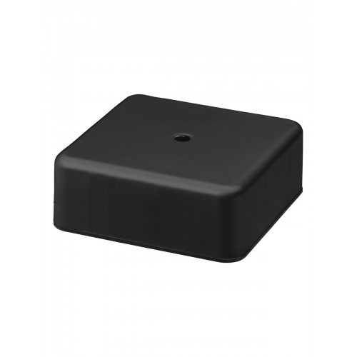 Коробка распаячная КР 75х75х28 ОП черная IP40 TDM