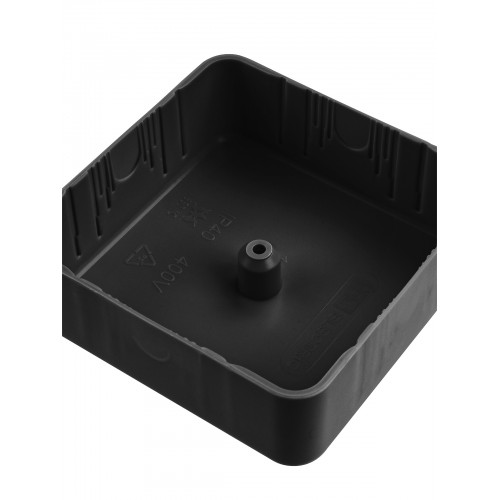 Коробка распаячная КР 75х75х28 ОП черная IP40 TDM