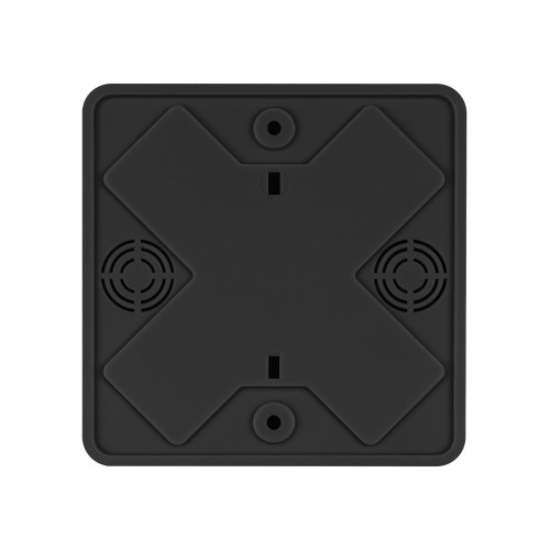 Коробка распаячная КР 100х100х44 ОП черная IP40 TDM