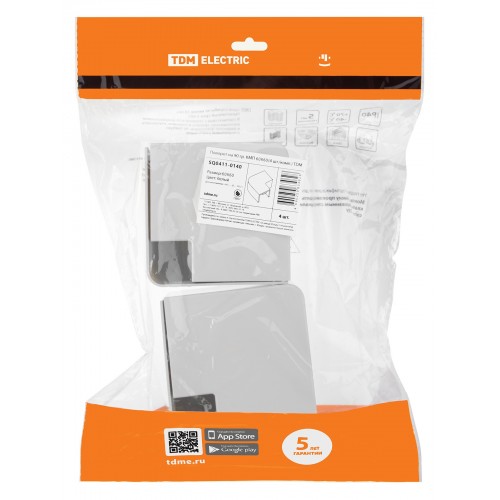 Поворот на 90 гр. КМП 60х60 (4 шт./комп.) TDM