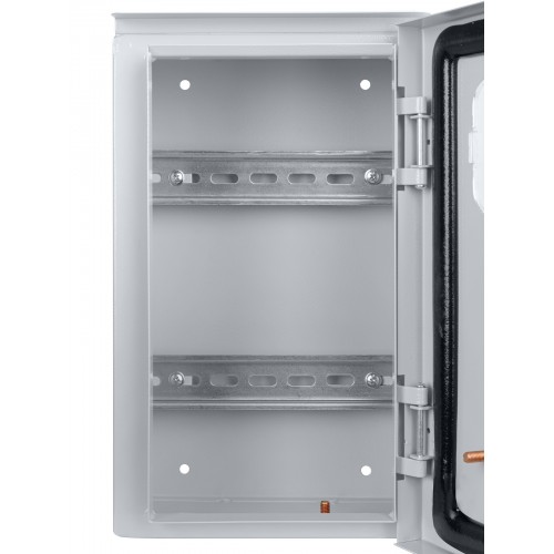 Корпус металлический ЩУ-МП (295х190х110) с окном IP54 Народный эконом