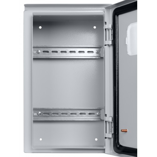 Корпус металлический ЩУ-МП (360х225х140) с окном IP54 Народный эконом