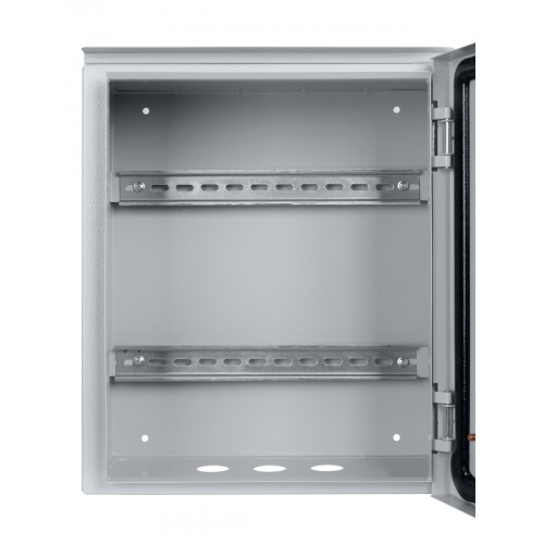 Корпус металлический ЩУ-МП (370х325х180) с окном IP54 Народный эконом