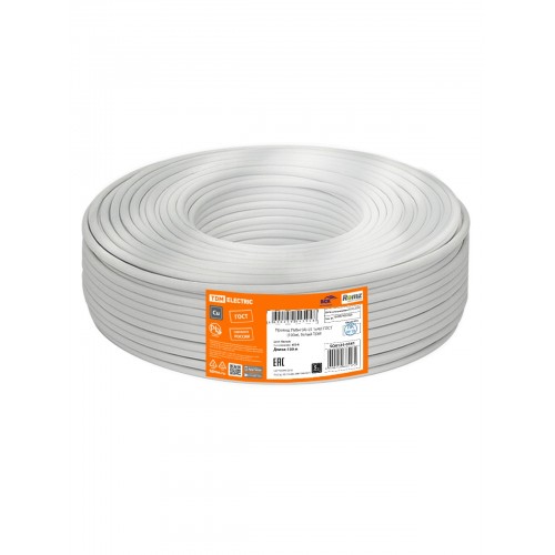 Провод ПуВнг(А)-LS 1*4,0 ГОСТ (100м), белый TDM
