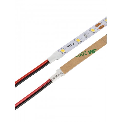 Лента светодиодная SMD2835-60 LED/м-IP20-12 В-4,8 Вт/м-6000 К (5 м) блистер TDM