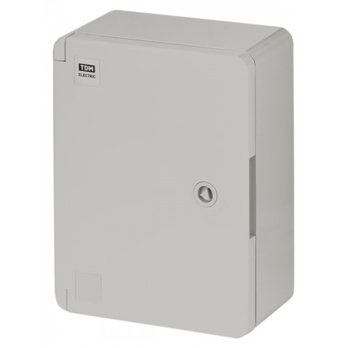 Бокс пластиковый ЩМП-0-1, ABS, IP65, от -45 до +75 °С, навесной, (280x210x130) TDM