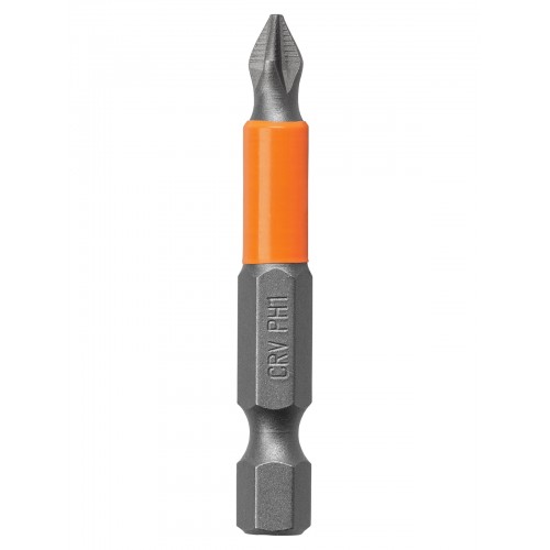 Набор бит PH1x50, односторонних, сталь CrV, Е 1/4", 10 шт., «Гранит» TDM