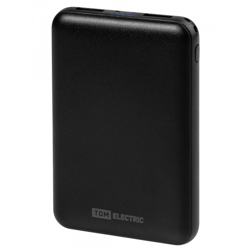 Внешний аккумулятор "Юкон 5", 5000 mAh, 2.4 А, 2 USB, Type-C, TDM