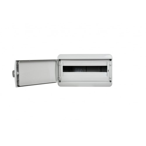 TEKFOR Корпус пластиковый КМПн-18 IP65 серая непрозрачная дверь IEK