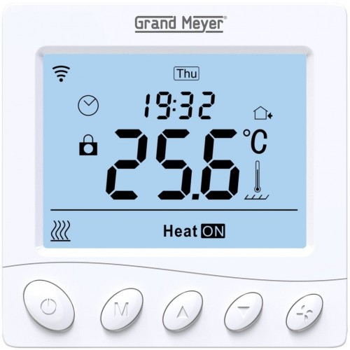 Терморегулятор Grand Meyer Mondial Series W350 W-Fi белый
