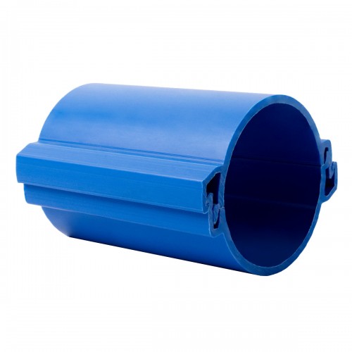 Труба разборная ПНД d110 мм (3 м) (450Н) синяя EKF