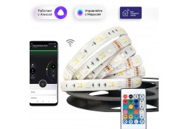 Умная светодиодная лента EKF Connect RGBW 5m