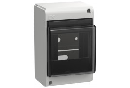 UNION Mini Корпус пластиковый КМПн-4 IP30 белый IEK