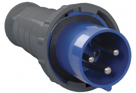 Вилка переносная ССИ-033 2P+PE 63А 200-250В IP54 IEK