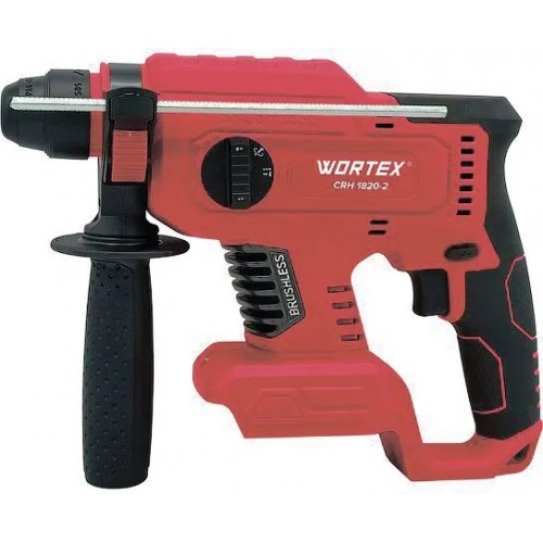 Аккум. перфоратор WORTEX CRH 1820-2 в чем. ALL1 XLT SET БЕСЩЕТ., 18 В, 2.2 Дж, 20 мм, 1х4 А*ч