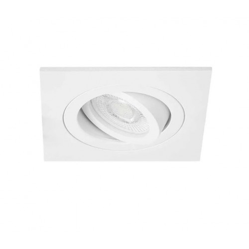 Встраиваемый cветильник WOLTA WDL-MR11/01W-S ALTO mini под лампу MR11 с цоколем GU10 IP20 квадрат Белый D75х75х22mm