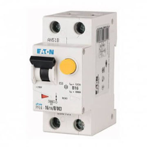 Выключатель автоматический дифференциального тока 2п (1P+N) B 16А 30мА тип AC 6кА PFL6-16/1N/B/003