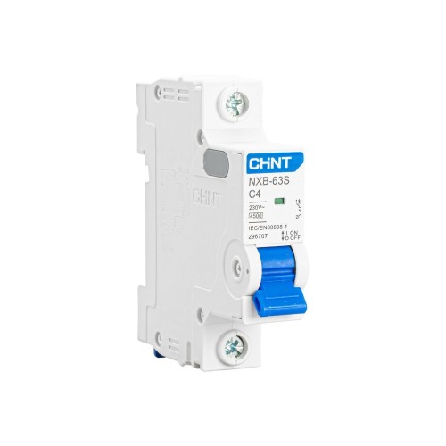Выключатель автоматический модульный 1п C 4А 4.5кА NXB-63S (R) CHINT