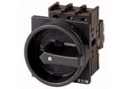 Выключатель нагрузки P1-32/EA/SVB, аварийный, 3P, 32A, 690VAC, 15kW(400VAC), красная блокируемая рукоятка, на дверь, фронт IP65