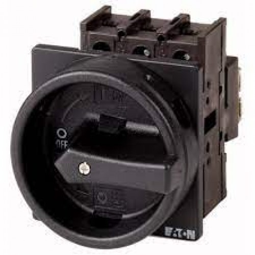 Выключатель нагрузки P1-32/EA/SVB, аварийный, 3P, 32A, 690VAC, 15kW(400VAC), красная блокируемая рукоятка, на дверь, фронт IP65